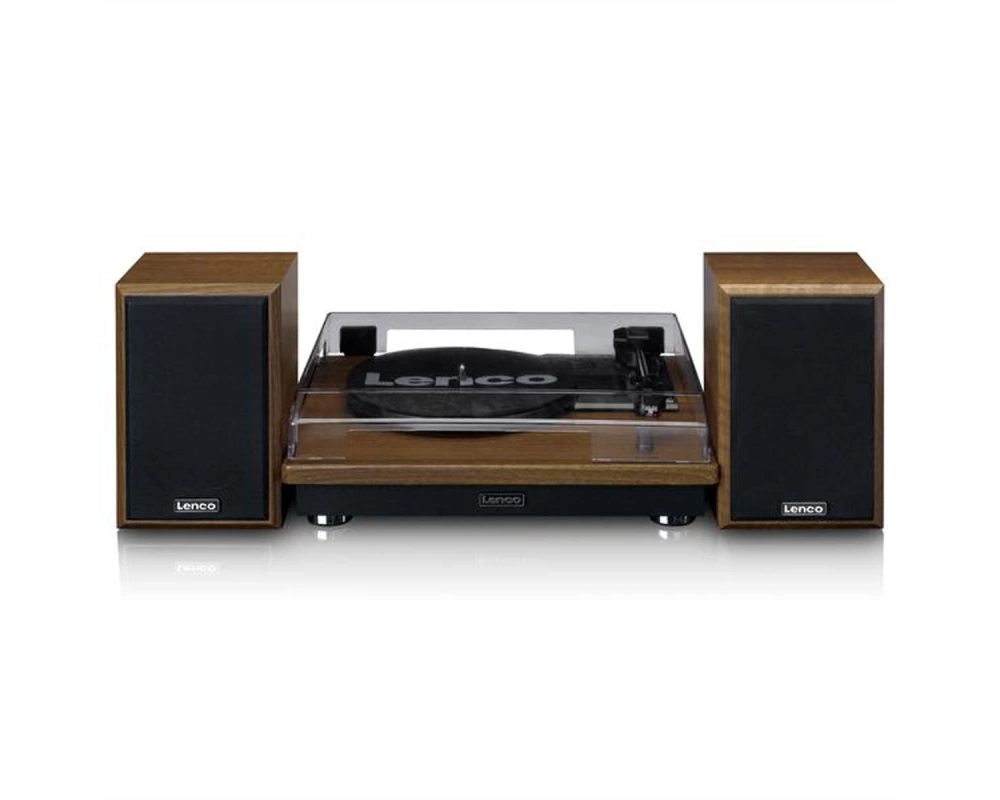 Lenco Plattenspieler LS-100, Bluetooth, 2 Speaker
