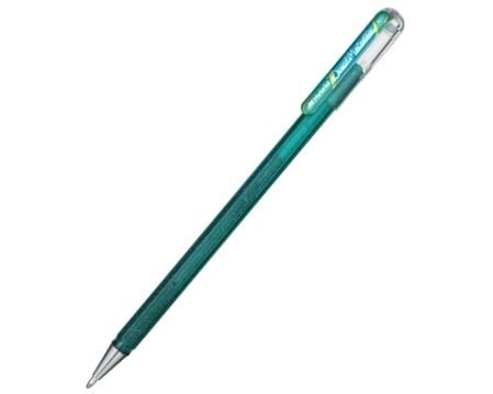 PENTEL Roller Hybrid Dual Metallic K110-DDX grün/metallic blau 1.0mm