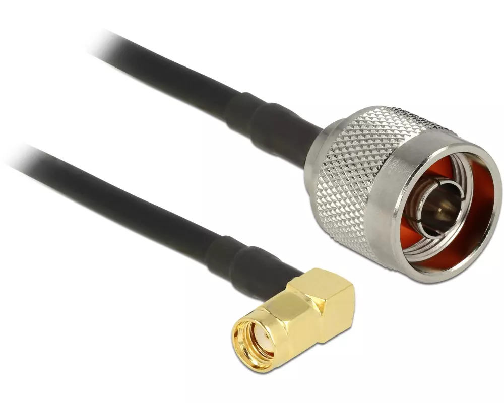 Delock Antennenkabel N-Type zu RP-SMA, 0.3 m