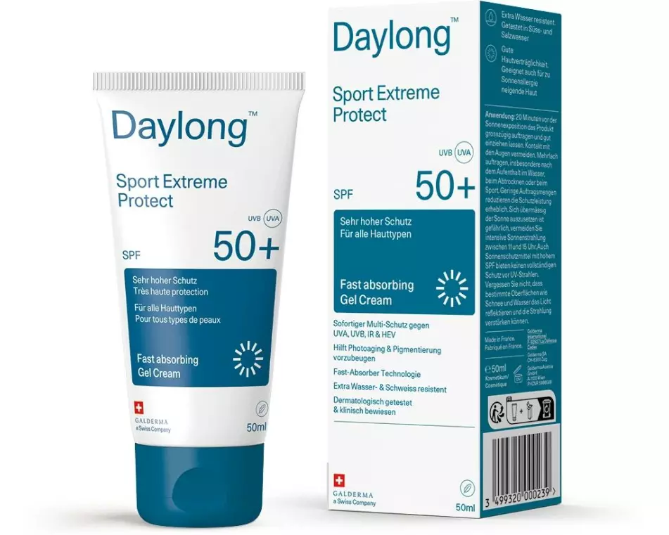 DAYLONG Sonnencreme Sport Extreme Protect Fast absorbing Gel 50 ml