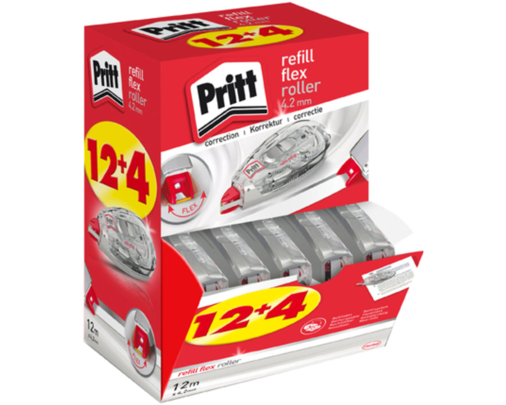 PRITT Korrekturroller 4.2mmx12m PRR4M Flex Roller