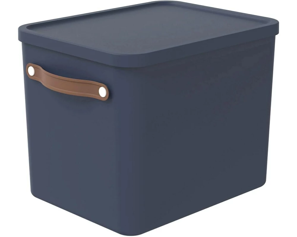 Rotho Aufbewahrungsbox MALOJA Dunkelblau