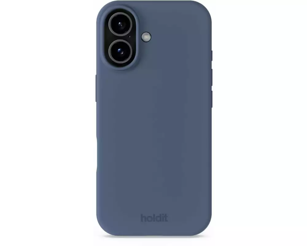 Holdit Back Cover Silicone iPhone 17 Blau