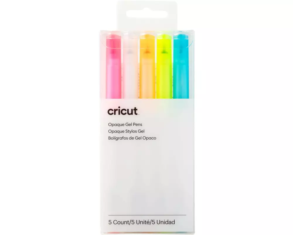 Cricut Stifteset Opak Gel Maker / Explore 5 Stück