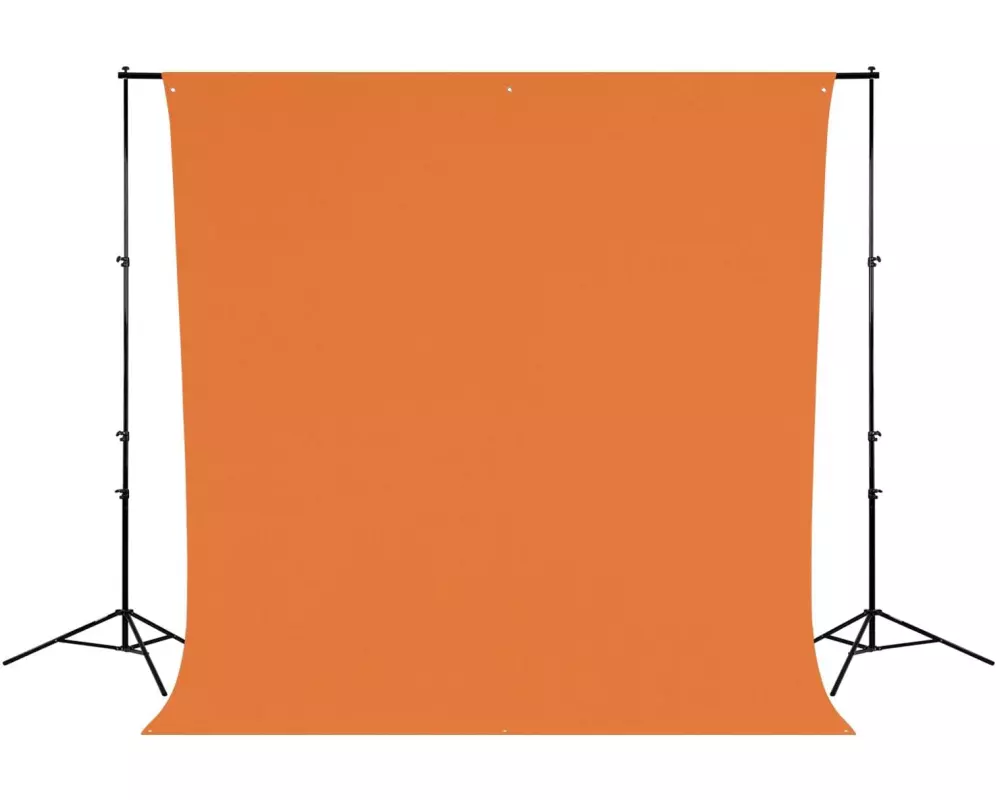 Westcott Hintergrund Faltenresistent 270 x 300 cm Tiger Orange