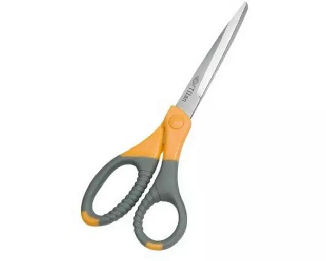 WEDO Schere Titan Plus 18 cm, Titanbeschichtet, Universal