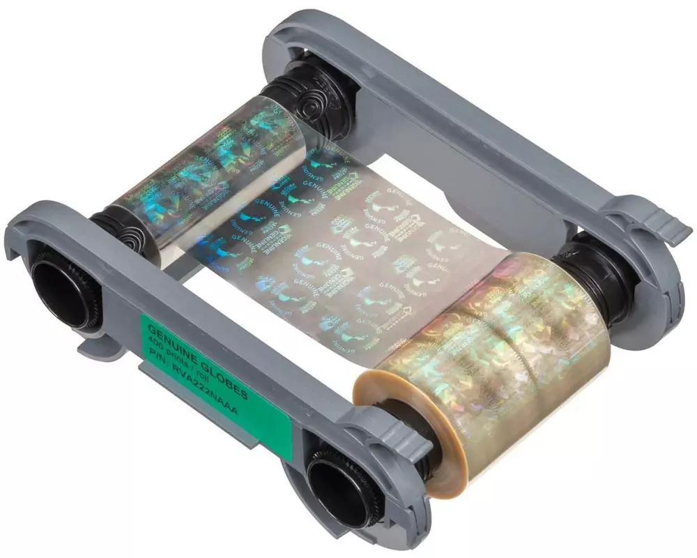 Evolis Farbband Primacy 2 Hologramm Genuine Globes