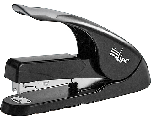 BÜROLINE Heftgerät Easy-Push L 166989 schwarz 20 Blatt