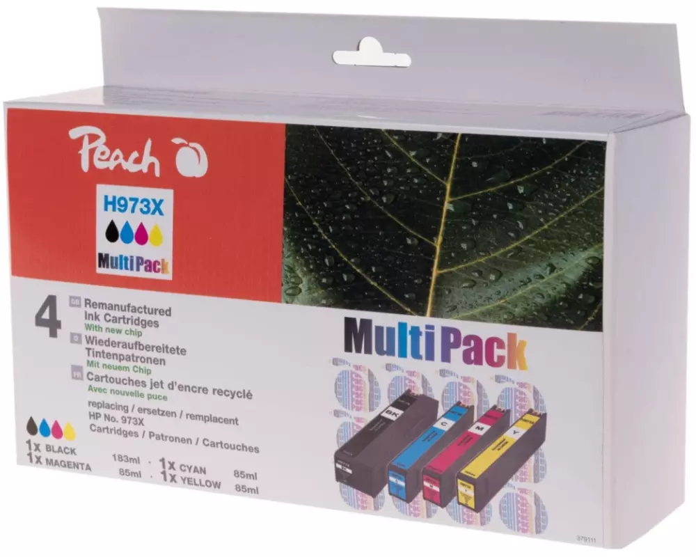 Peach Tinte HP Nr. 973X MultiPack Black/Cyan/Magenta/Yellow