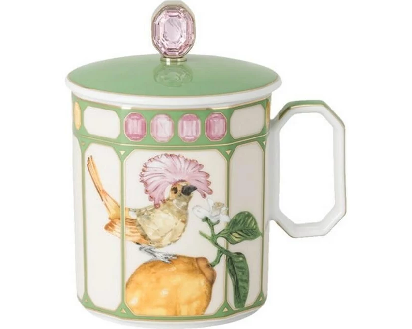 Rosenthal Kaffeebecher Flycatcher 390 ml, 1 Stück, Mehrfarbig