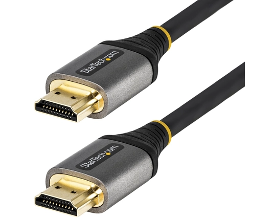 StarTech.com 16ft (5m) Premium Certified HDMI 2.0 Cable, High Speed Ultra HD 4K 60Hz HDMI Cable w/ Ethernet, HDR10, UHD HDMI Monitor Cord