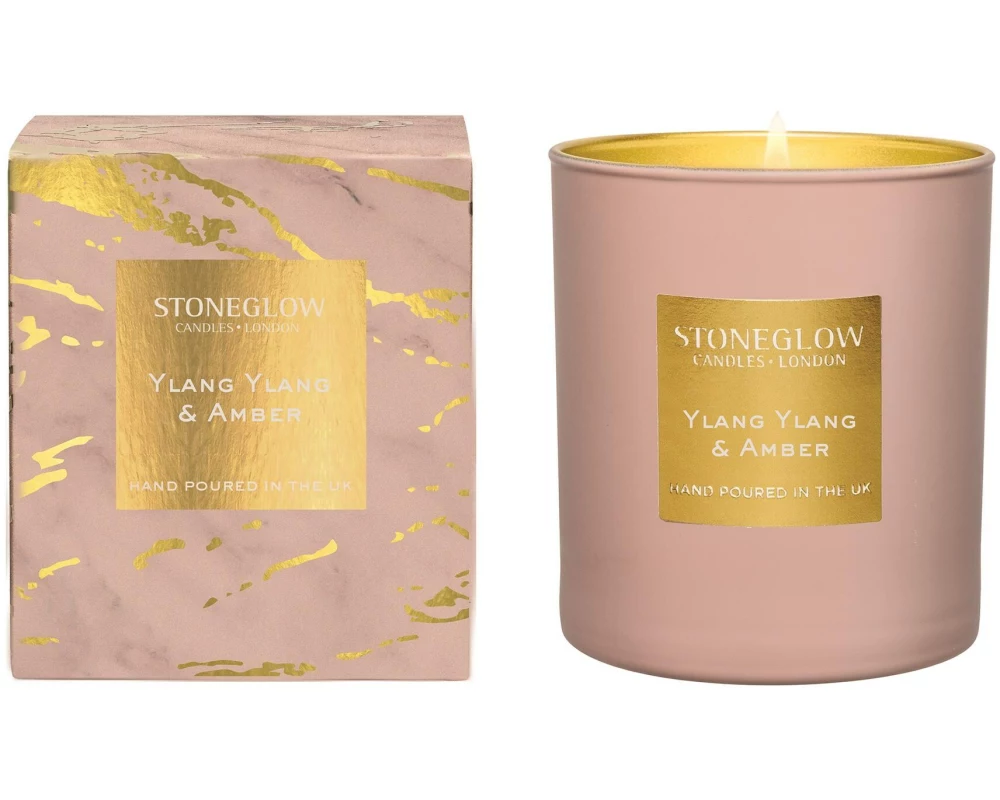 Stoneglow Duftkerze Ylang Ylang & Amber 220 g