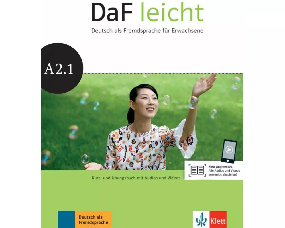 DaF leicht / Kurs- und Übungsbuch + DVD-ROM A2.1