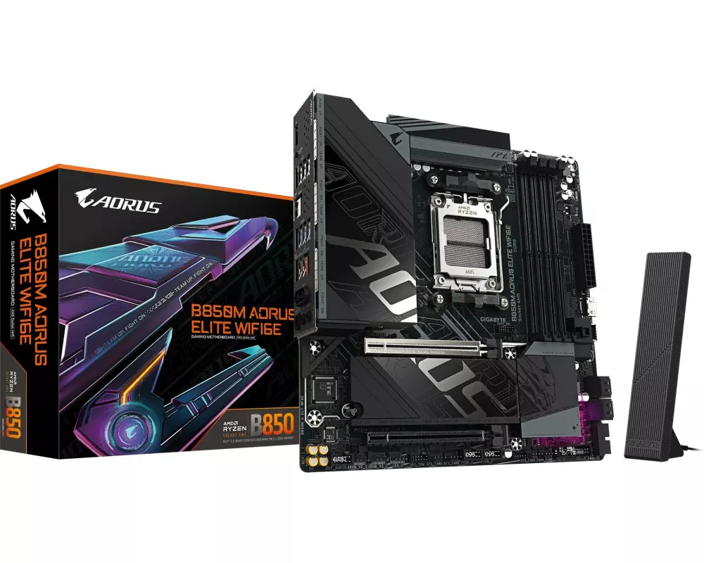 Gigabyte Mainboard B850M AORUS ELITE WIFI6E