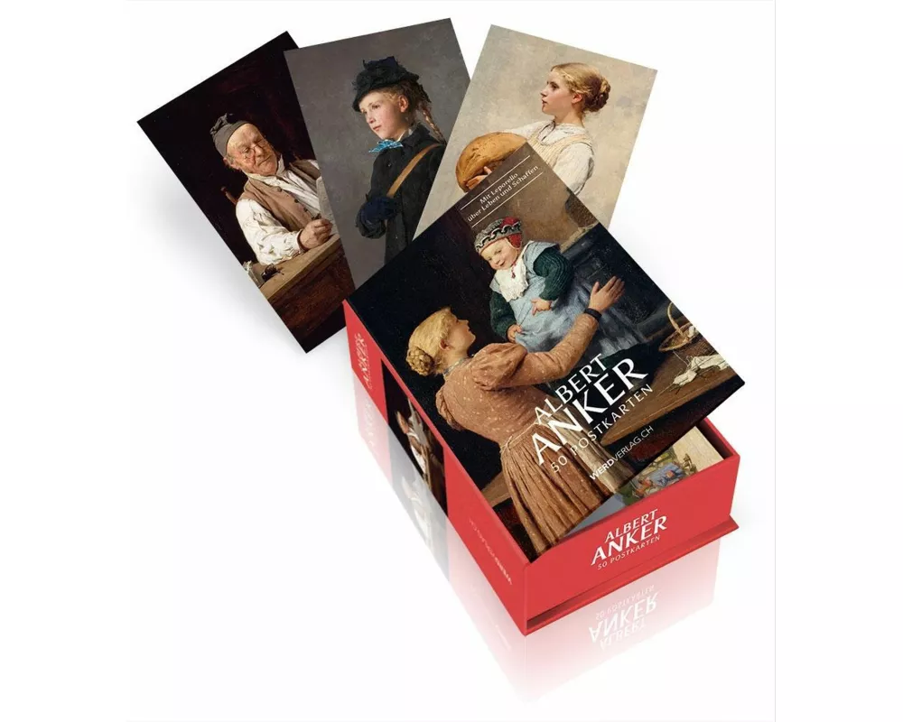 Postkartenbox Albert Anker