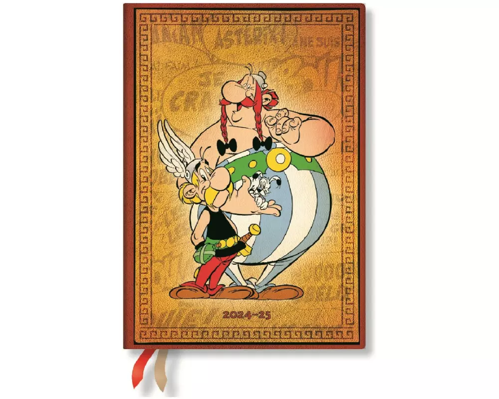 Paperblanks Wochenagenda Midi 2024 / 2025 Asterix & Obelix