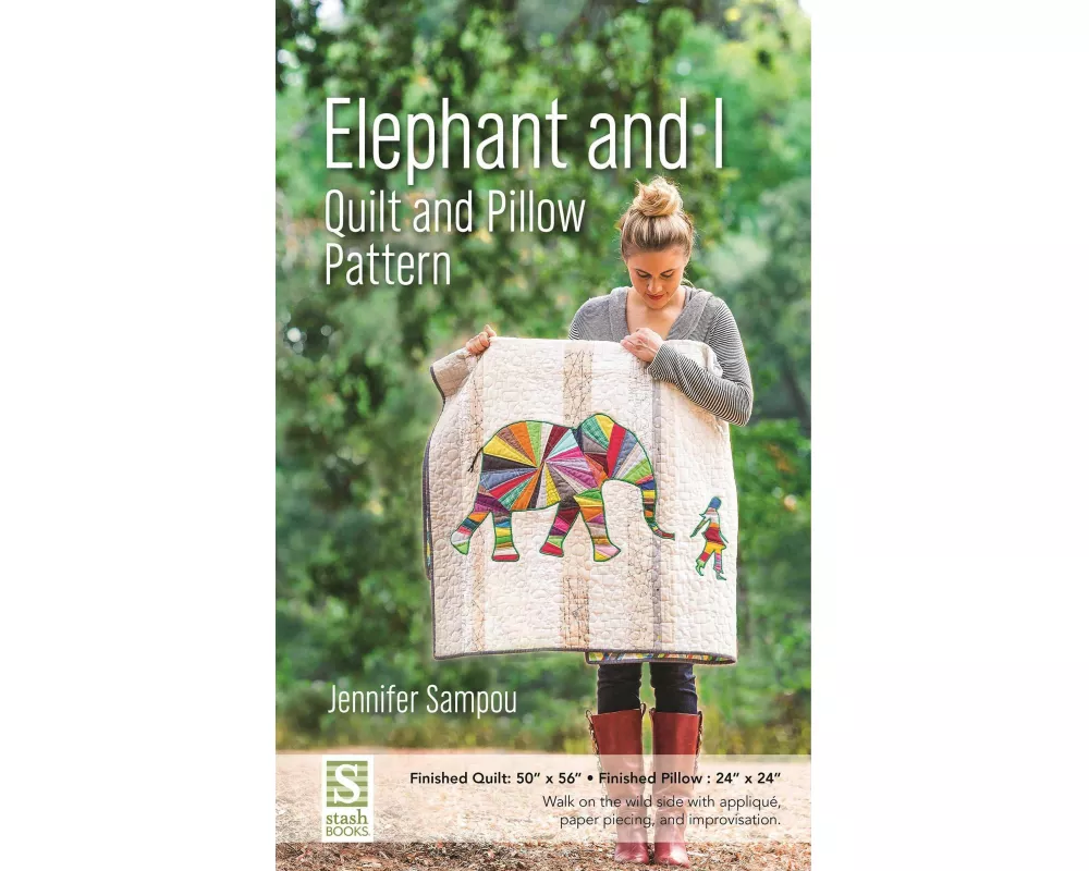 Elephant and I - Quilt and Pillow Pattern