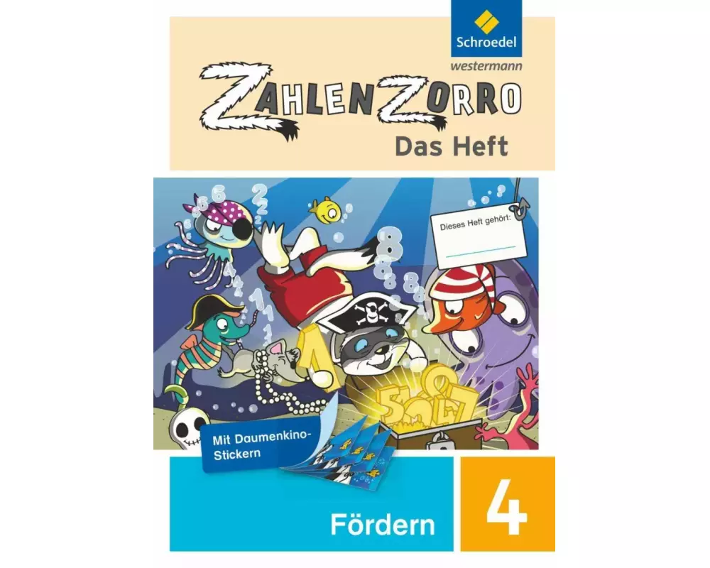 Zahlenzorro - Das Heft