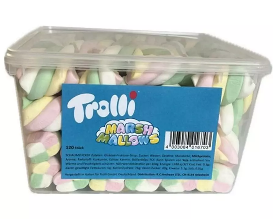 Trolli Gummibonbons Marshmallows 650 g