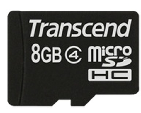 Transcend TS8GUSDC4 8 GB Class 4 microSDHC