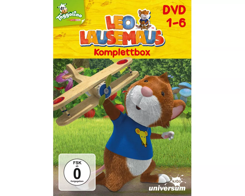 Leo Lausemaus Komplettbox Staffel 1 (DVD 1-6)