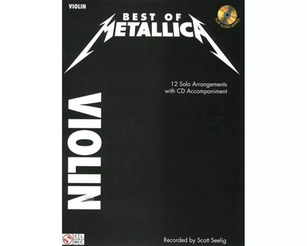 Best of Metallica for Violin: 12 Solo Arrangements Book/Online Audio