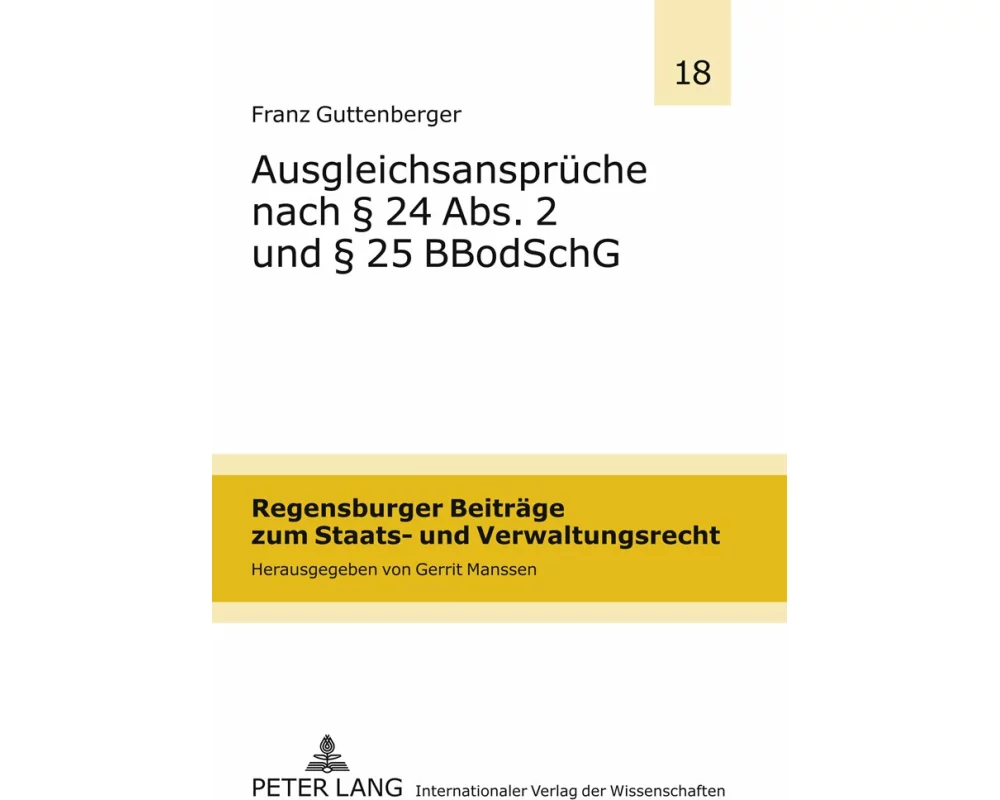 Ausgleichsansprüche nach § 24 Abs. 2 und § 25 BBodSchG