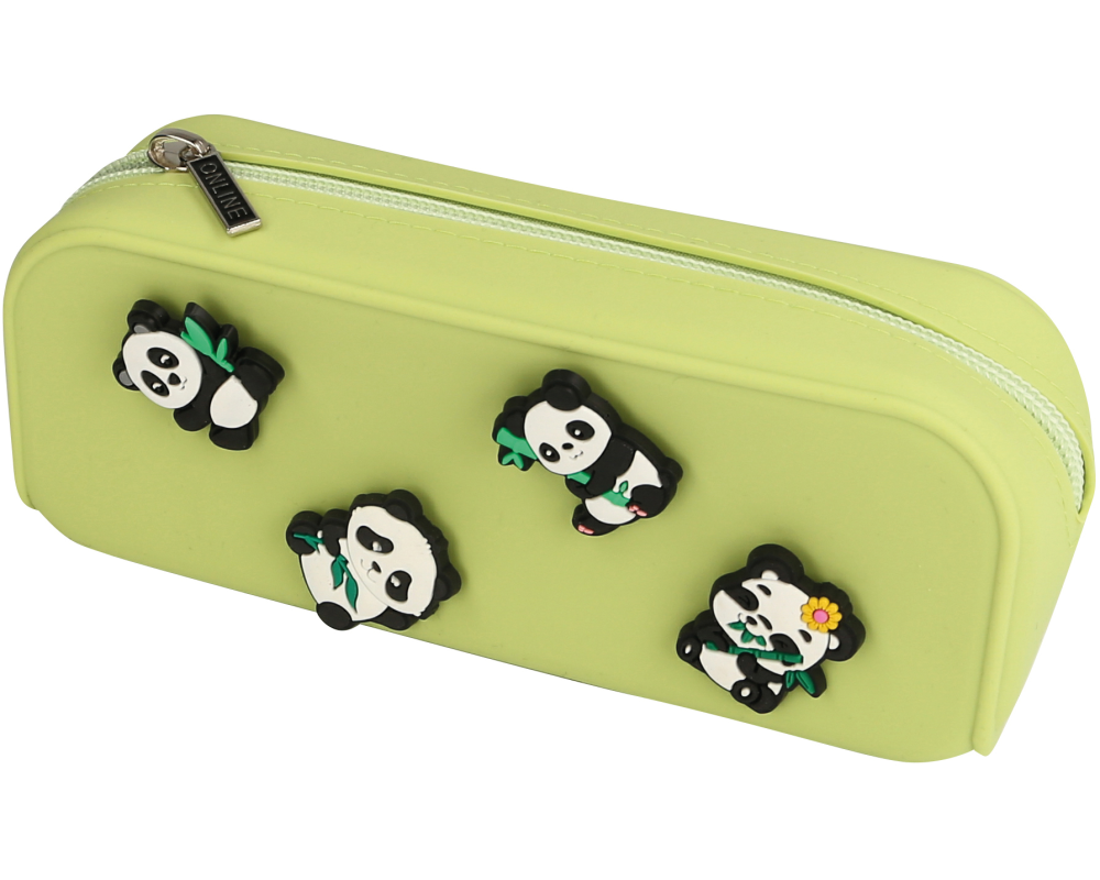 ONLINE Schlamperetui 10185/6 Panda Pins, Silikon