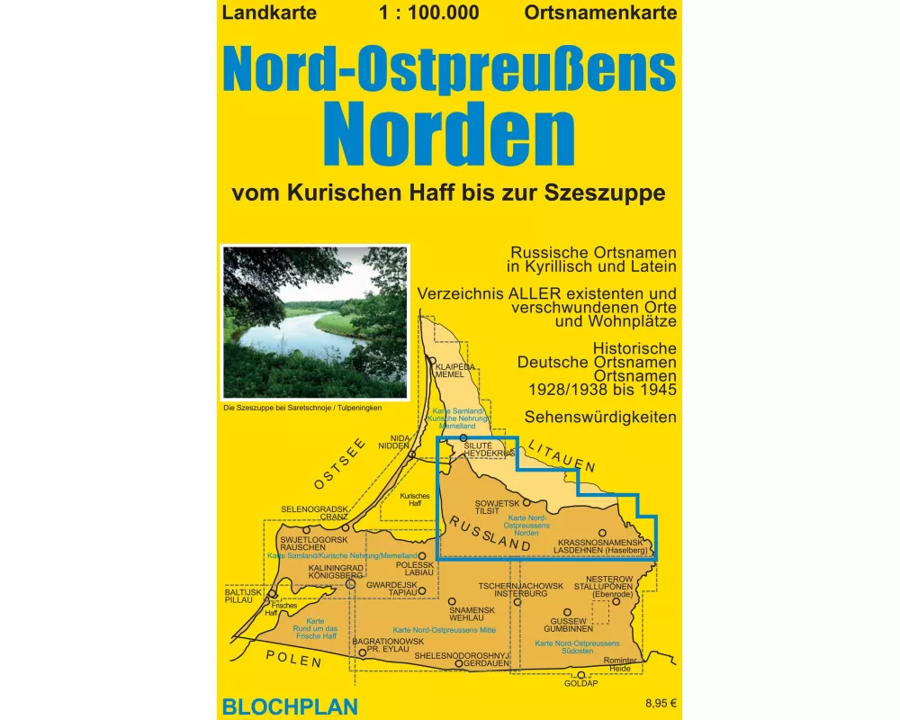 Nord-Ostpreußens Norden 1 : 100 000