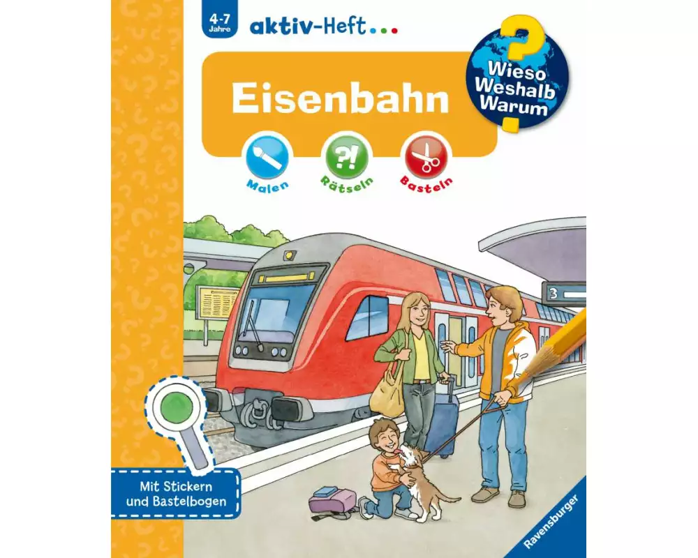 Wieso? Weshalb? Warum? aktiv-Heft - Eisenbahn