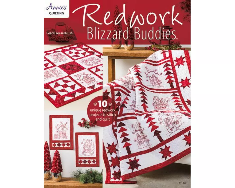 Redwork Blizzard Buddies