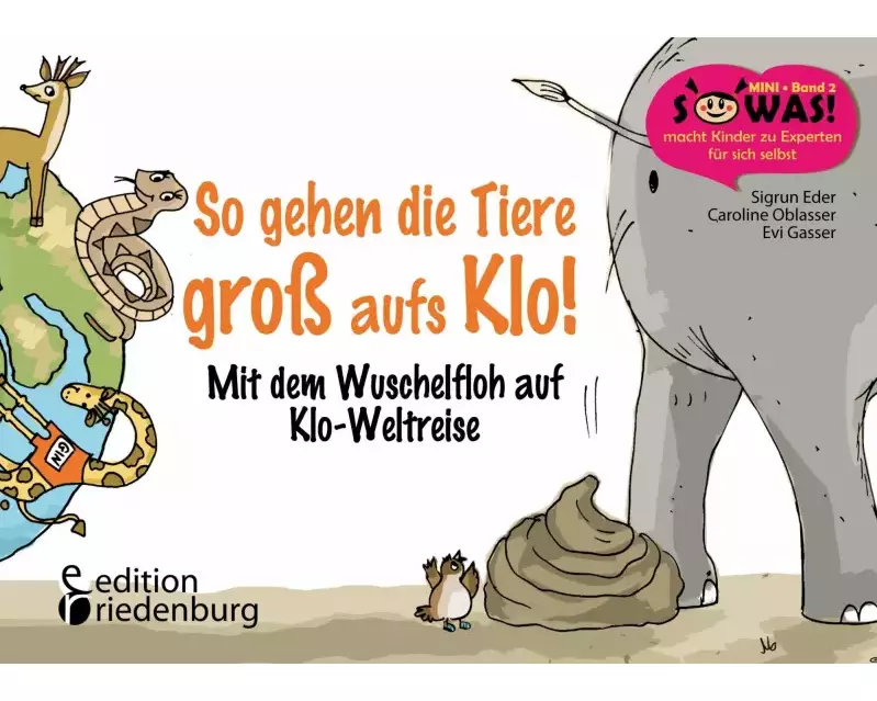 So gehen die Tiere groß aufs Klo!