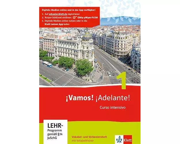 ¡Vamos! ¡Adelante! 1. Curso intensivo. Vokabel-/Verbenlernheft