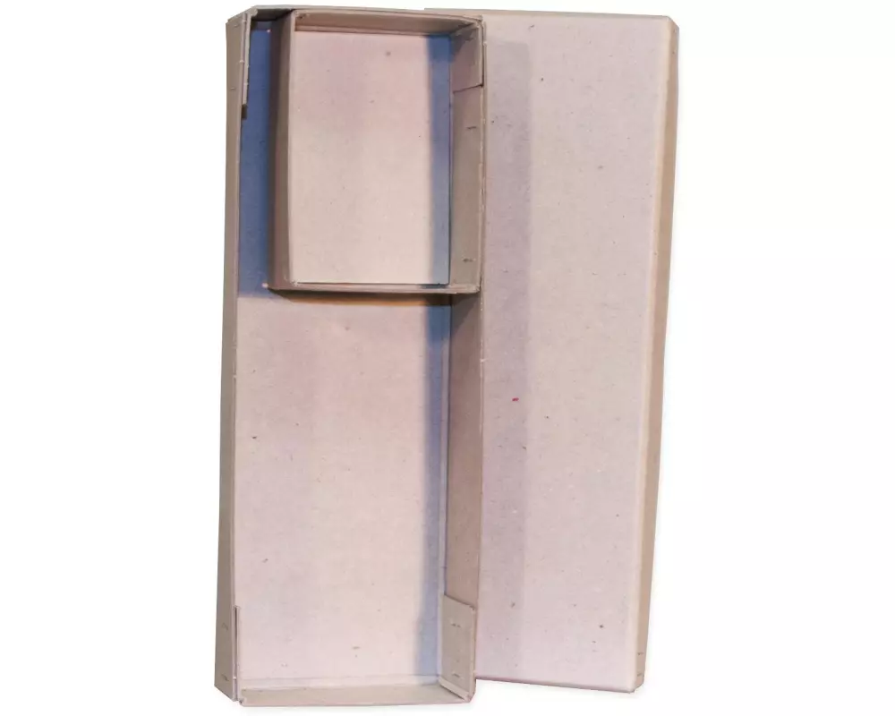 office focus Materialschachtel 33.5 x 12.5 x 4.5 cm, Grau