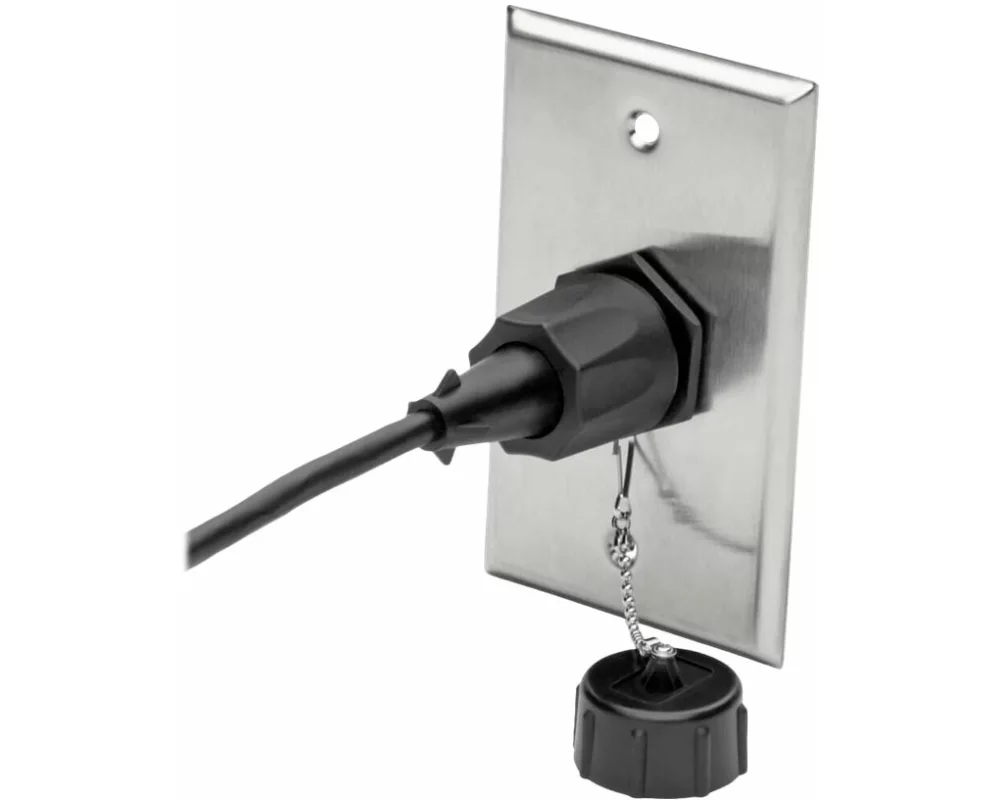 EATON TRIPPLITE Industrial, Cat5e/Cat6, STP Ethernet Cable - RJ45, M/M, CMX, Outdoor, IP68, 26 AWG, TAA 16 ft. 4.88m