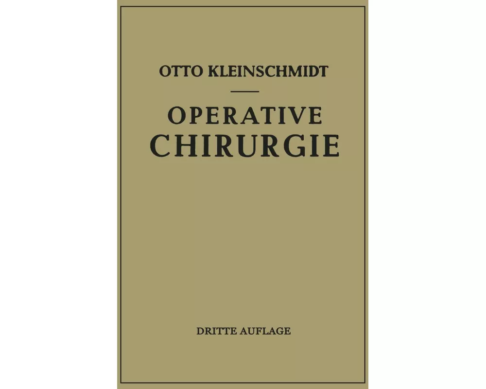 Operative Chirurgie