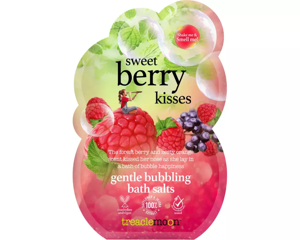 Treaclemoon Badesalz Sweet Berry Kisses 80 g
