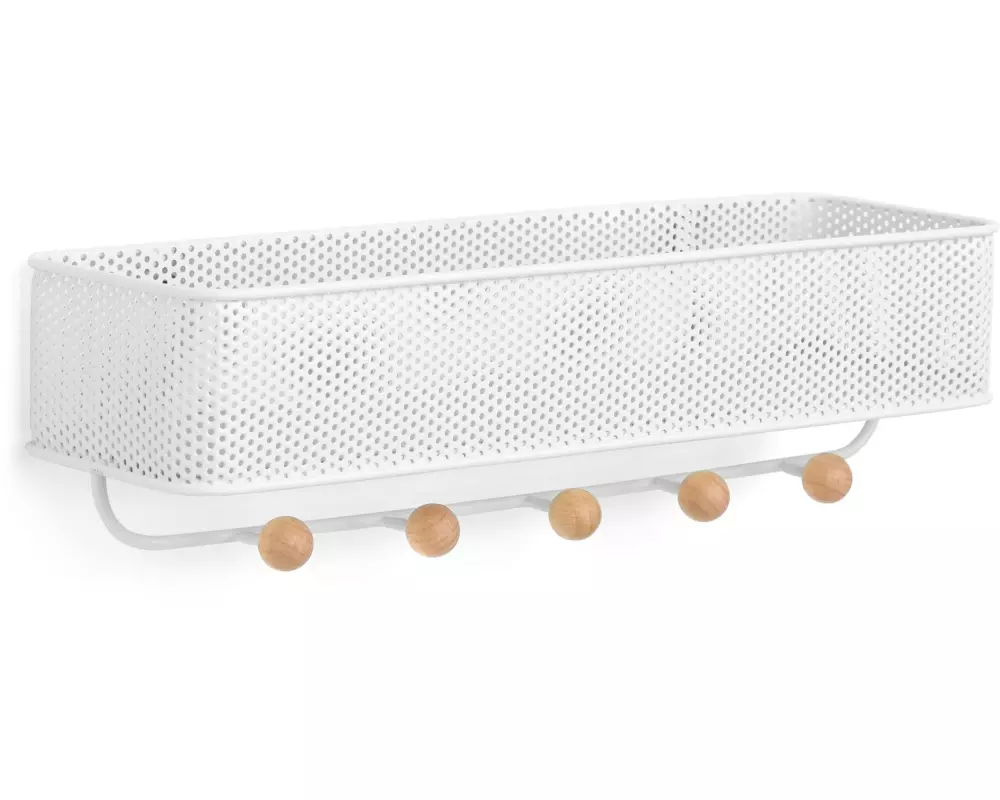 Umbra Wandgarderobe Estique Weiss