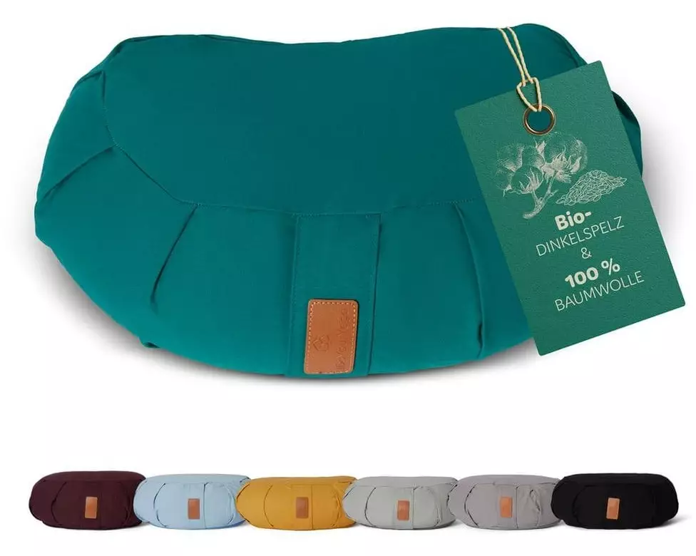 DoYourYoga Yoga-Kissen Ganesh Dunkelgrün