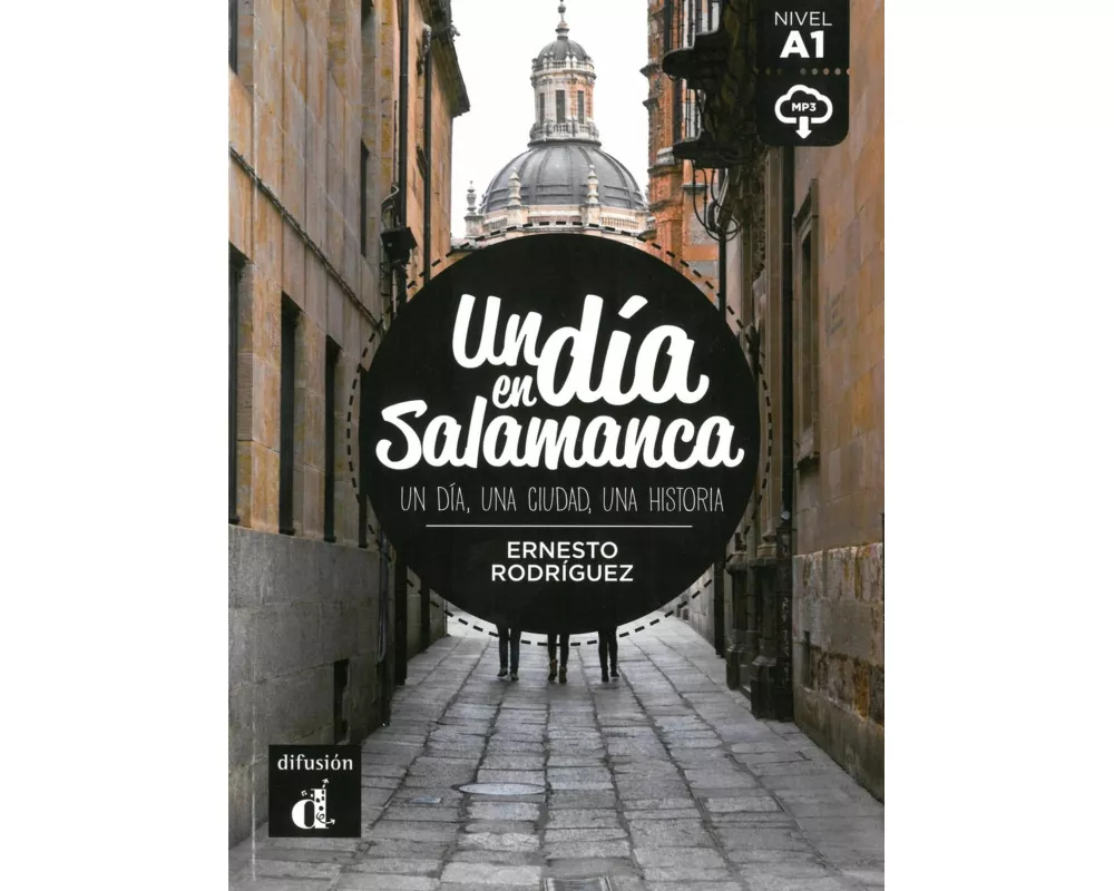 Un día en Salamanca. Buch + Audio online