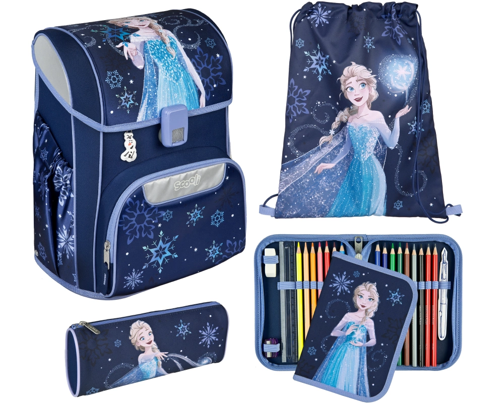 SCOOLI Schulthek-Set EasyStart FRZY8256 Frozen 5-teilig