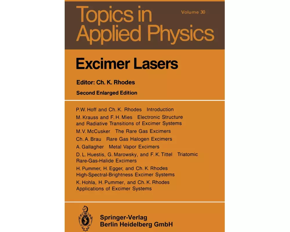 Excimer Lasers