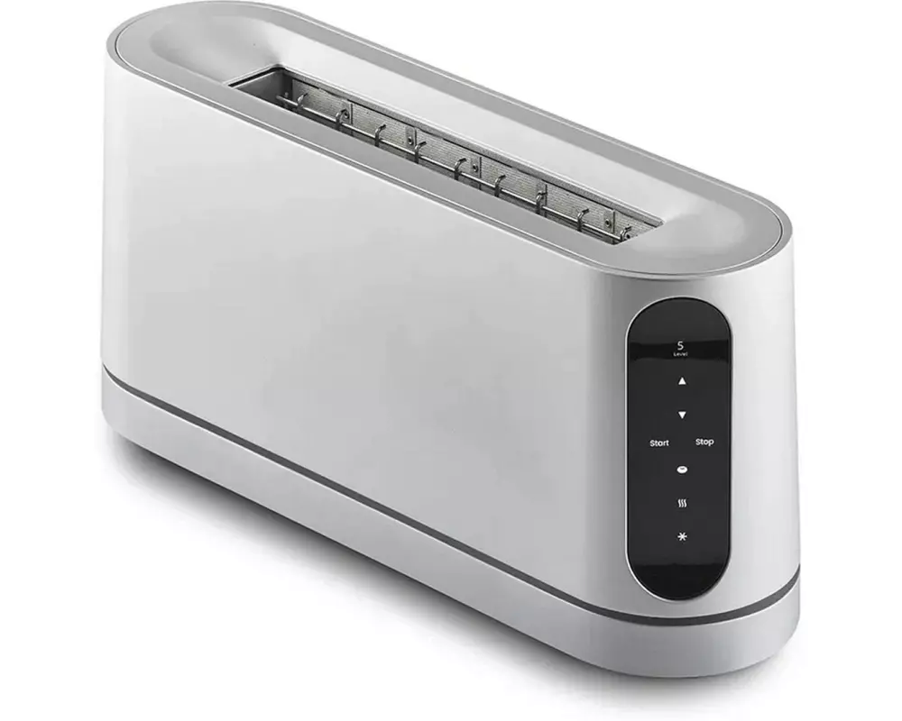 Jacob Jensen Toaster Long Slot Silber