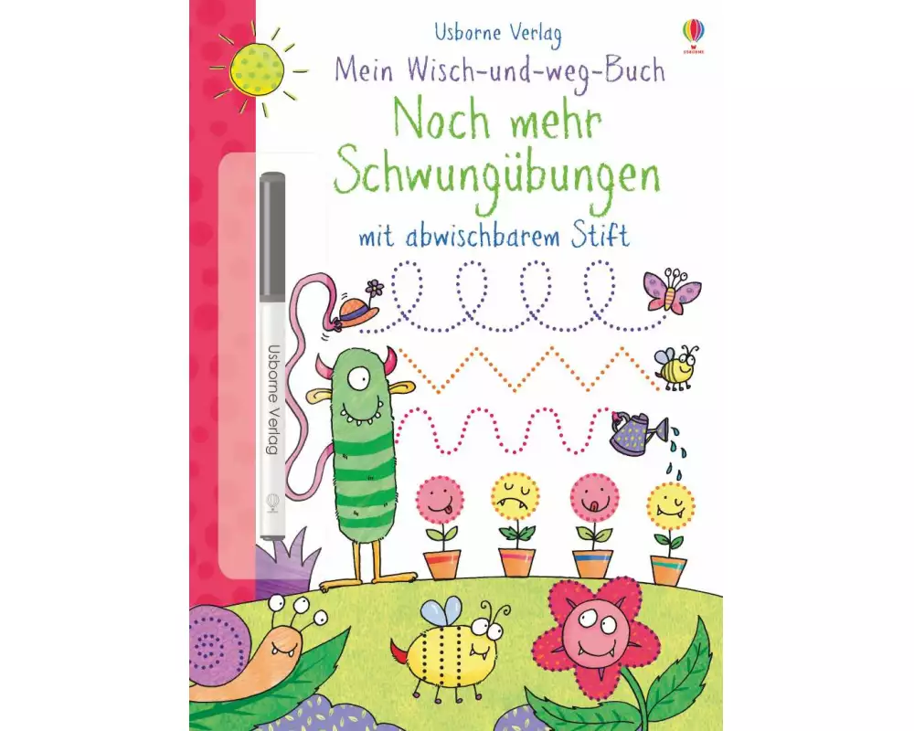 Mein Wisch-und-weg-Buch: Noch mehr Schwungübungen