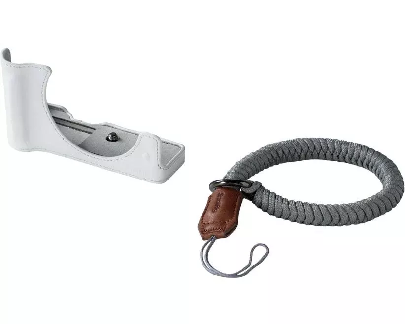 Smallrig Leather Half Case Kit Weiss