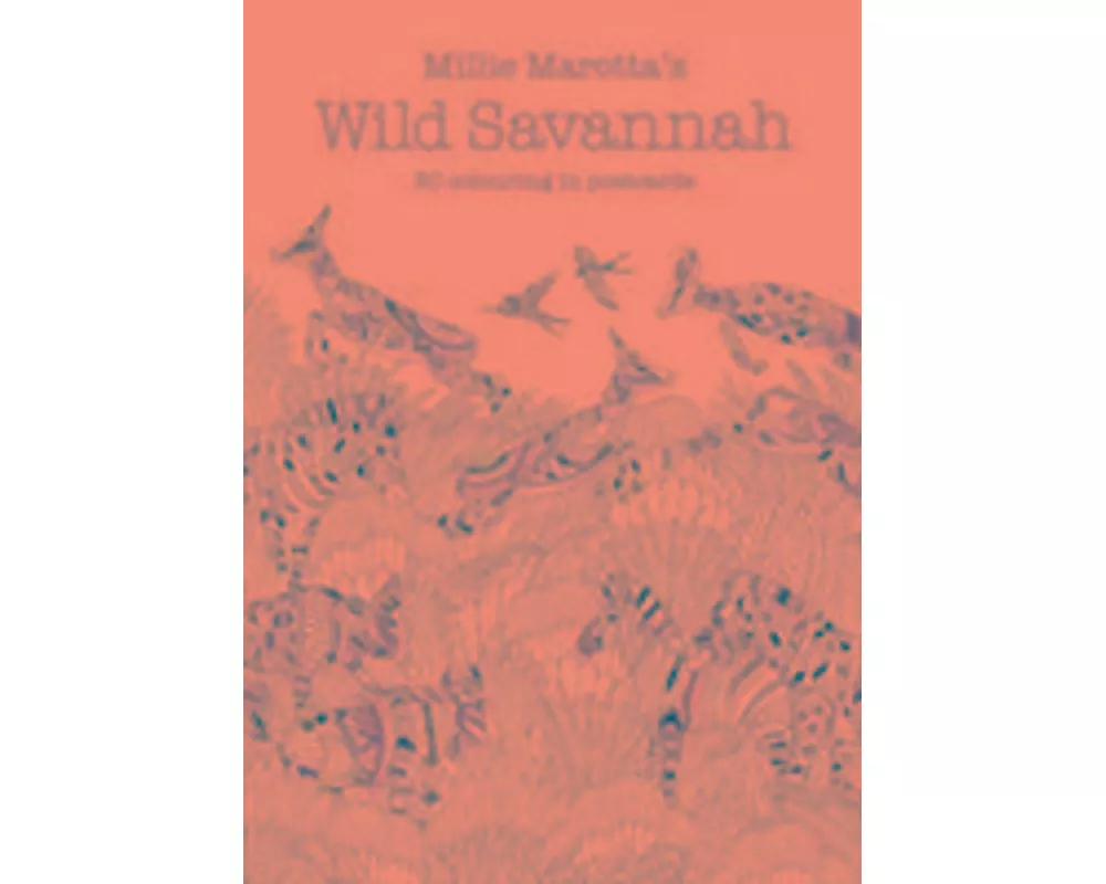 Millie Marotta's Wild Savannah Postcard Book