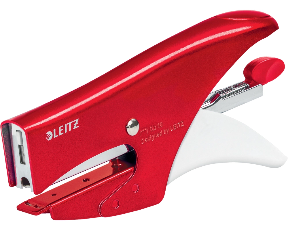 LEITZ Heftzange WOW 5531 5531-10-26 rot 15 Blatt