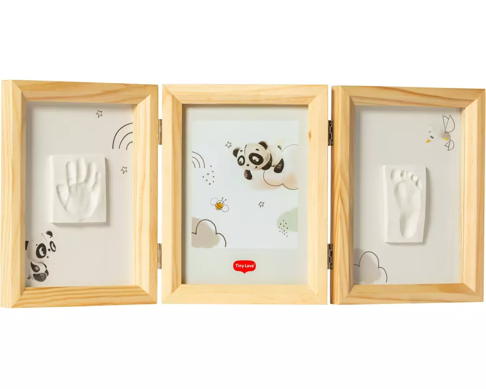 Tiny Love 3D-Abdruckset Bilderrahmen Natur, 3er