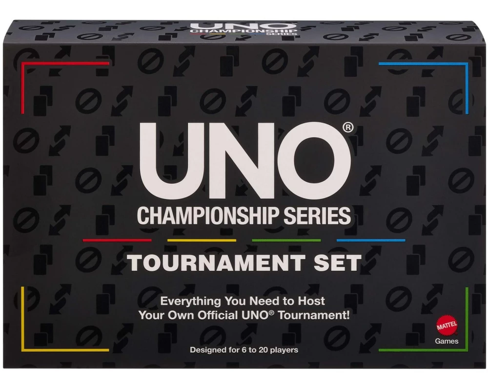Mattel Spiele UNO Championship Turnier-Set