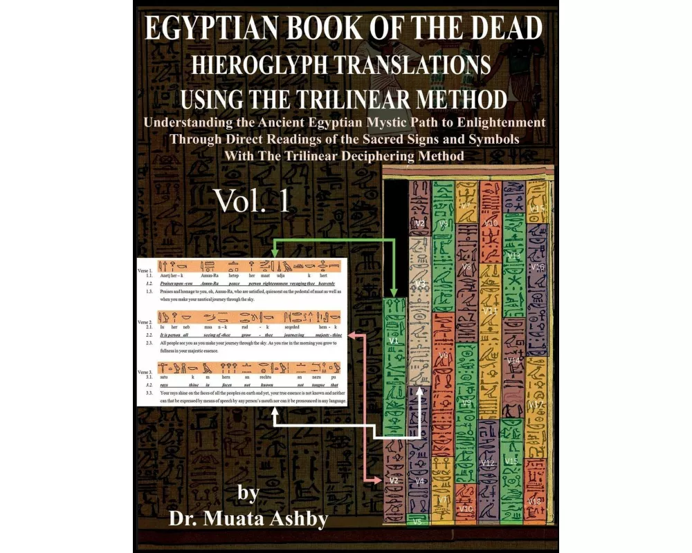 Egyptian Book of the Dead Hieroglyph Translations Using the Trilinear Method